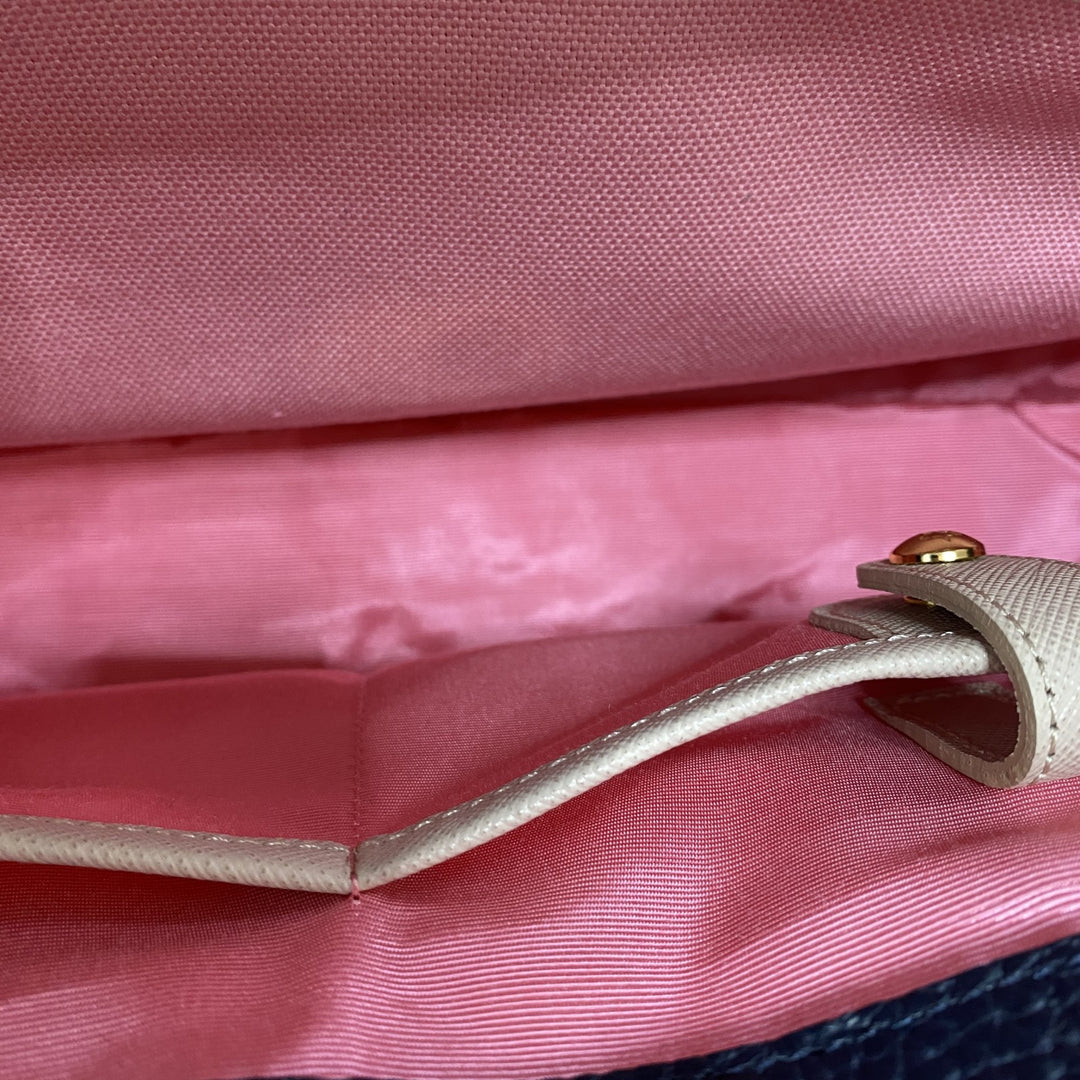 美品 エーディーエムジェー A.D.M.J. レディース レザー ハンドバッグ