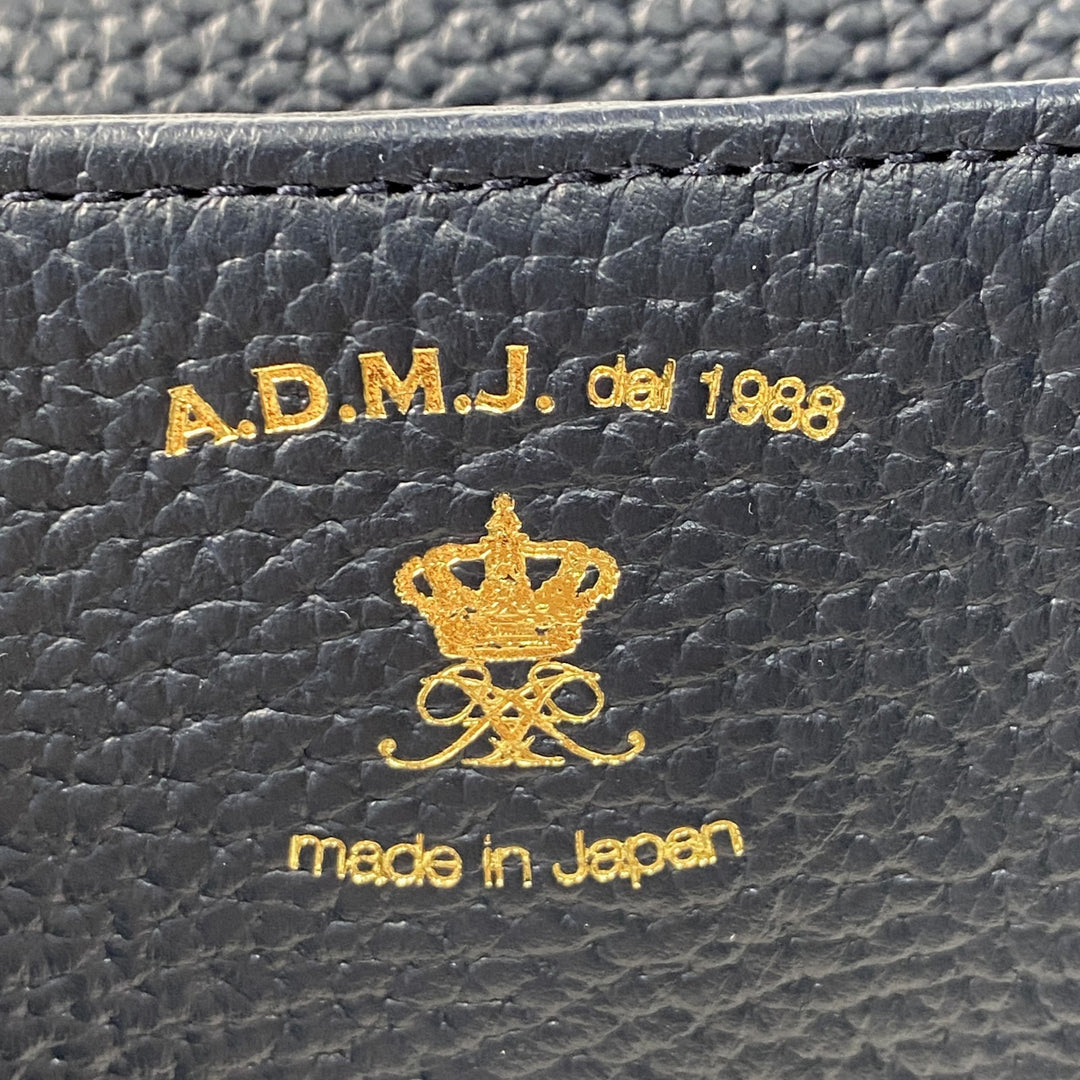 美品 エーディーエムジェー A.D.M.J. レディース レザー ハンドバッグ