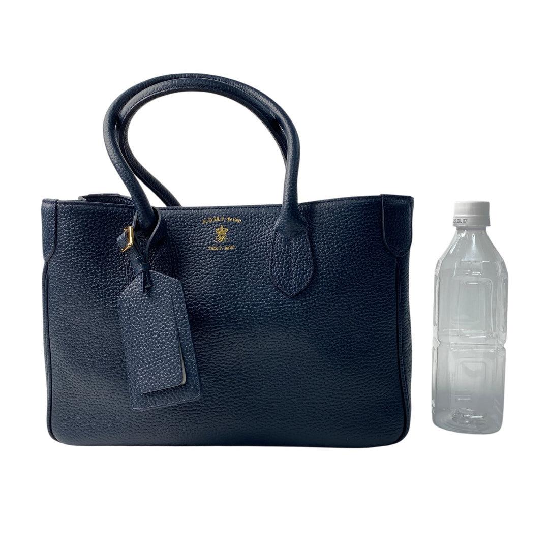 美品 エーディーエムジェー A.D.M.J. レディース レザー ハンドバッグ