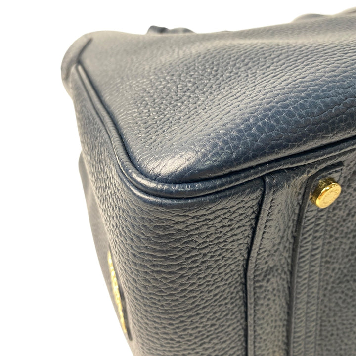 美品 エーディーエムジェー A.D.M.J. レディース レザー ハンドバッグ