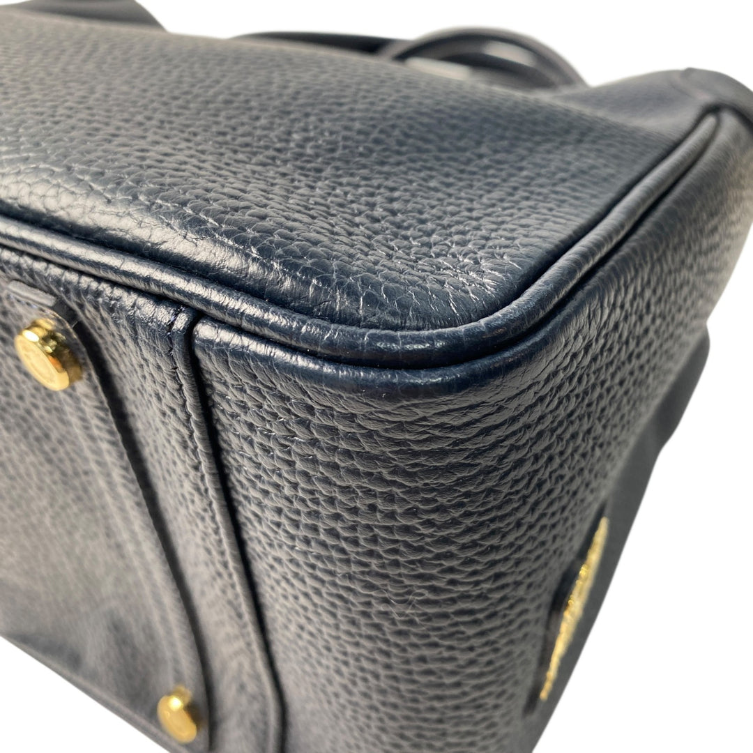 美品 エーディーエムジェー A.D.M.J. レディース レザー ハンドバッグ