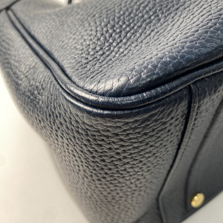 美品 エーディーエムジェー A.D.M.J. レディース レザー ハンドバッグ