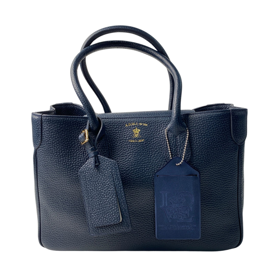 美品 エーディーエムジェー A.D.M.J. レディース レザー ハンドバッグ