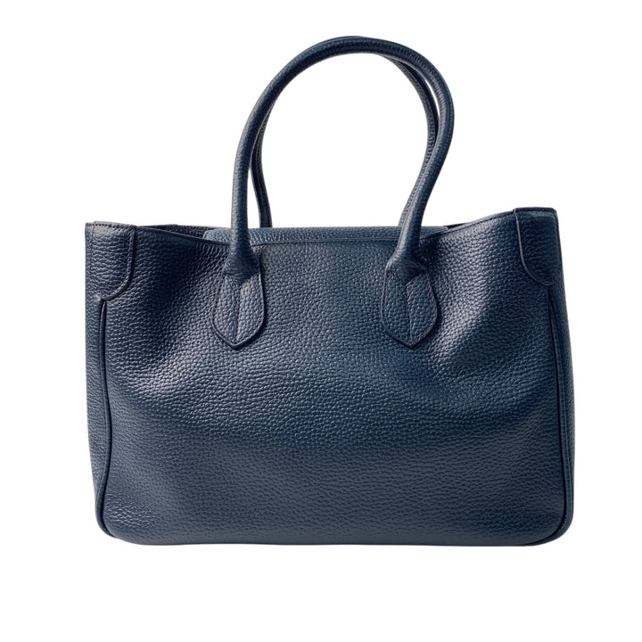 美品 エーディーエムジェー A.D.M.J. レディース レザー ハンドバッグ