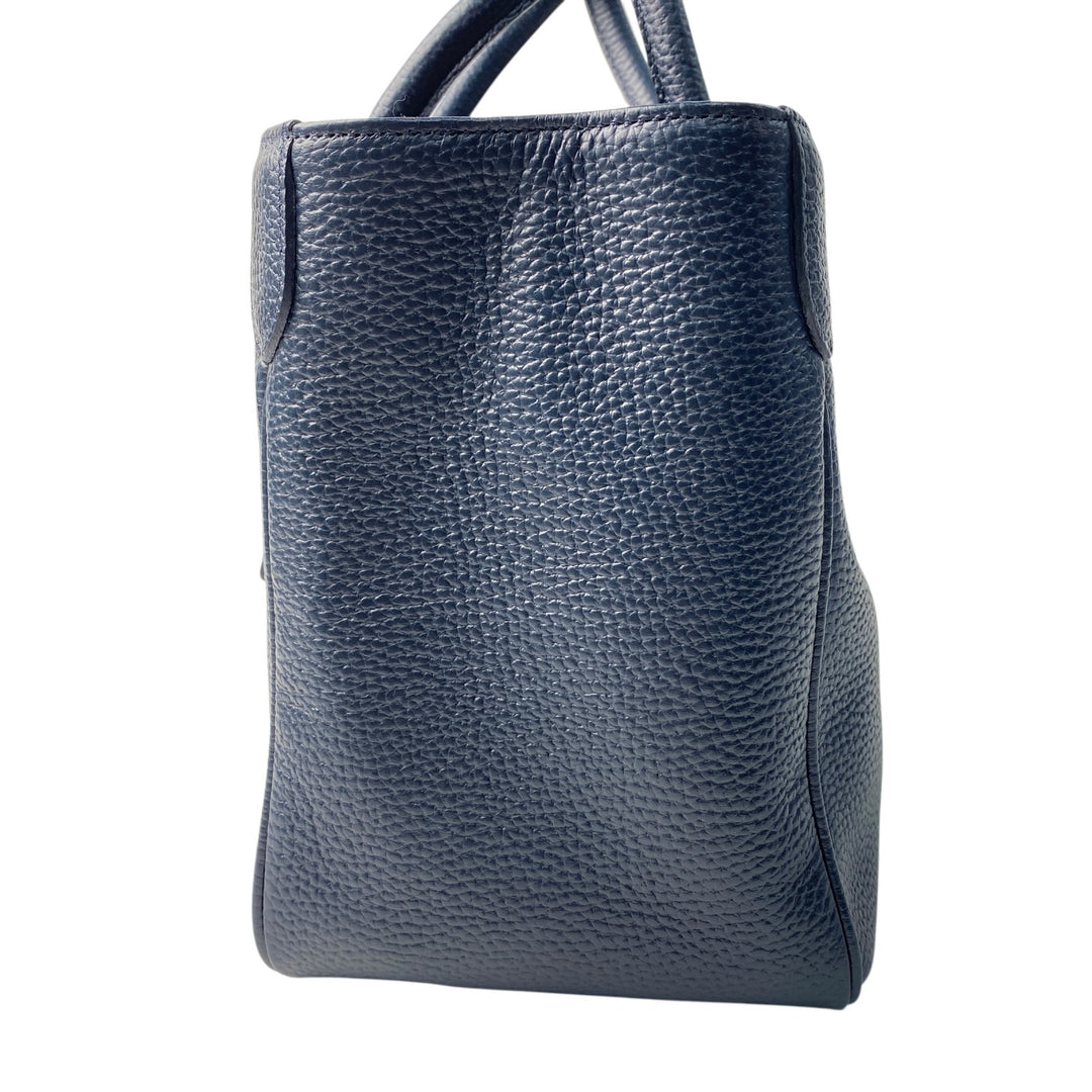 美品 エーディーエムジェー A.D.M.J. レディース レザー ハンドバッグ