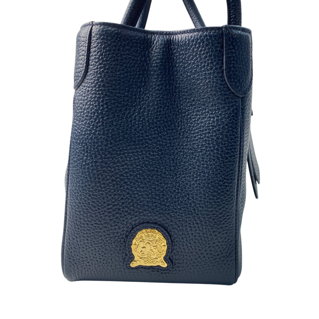 美品 エーディーエムジェー A.D.M.J. レディース レザー ハンドバッグ