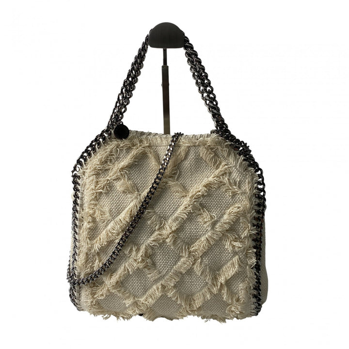 美品 ステラマッカートニー STELLA McCARTNEY レディース キャンバス 2way ショルダーバッグ ハンドバッグ 斜めがけ クロスボディ