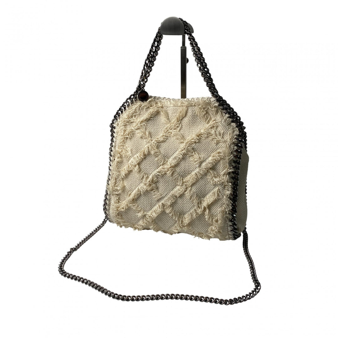 美品 ステラマッカートニー STELLA McCARTNEY レディース キャンバス 2way ショルダーバッグ ハンドバッグ 斜めがけ クロスボディ