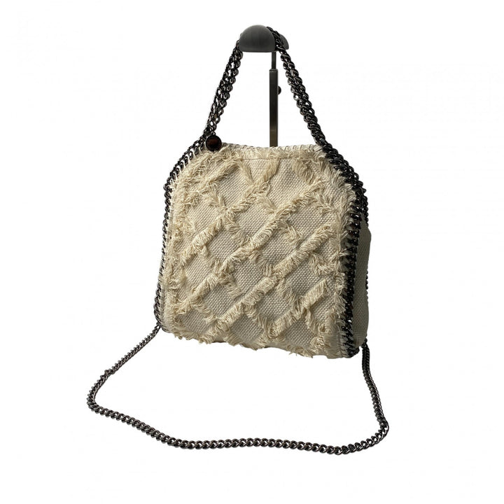 美品 ステラマッカートニー STELLA McCARTNEY レディース キャンバス 2way ショルダーバッグ ハンドバッグ 斜めがけ クロスボディ