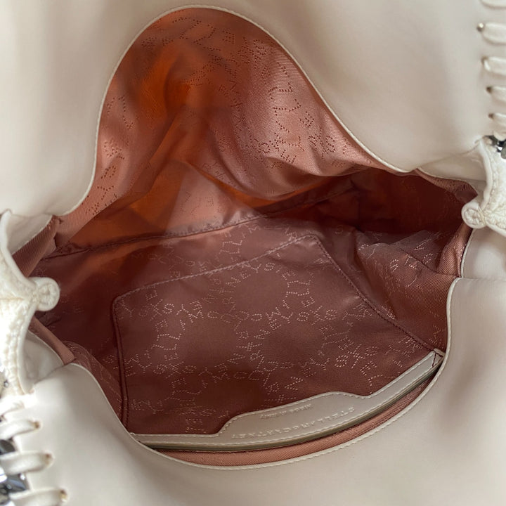 美品 ステラマッカートニー STELLA McCARTNEY レディース キャンバス 2way ショルダーバッグ ハンドバッグ 斜めがけ クロスボディ