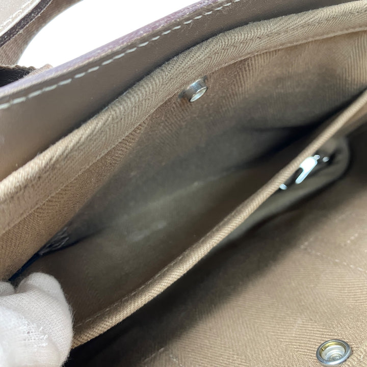 エルメス HERMES レディース ヴァルパライソ ロング PM ハンドバッグ エトゥープ