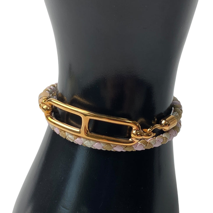 美品 エルメス HERMES レディース ルリ ドゥブルトゥール ブレスレット LF1204