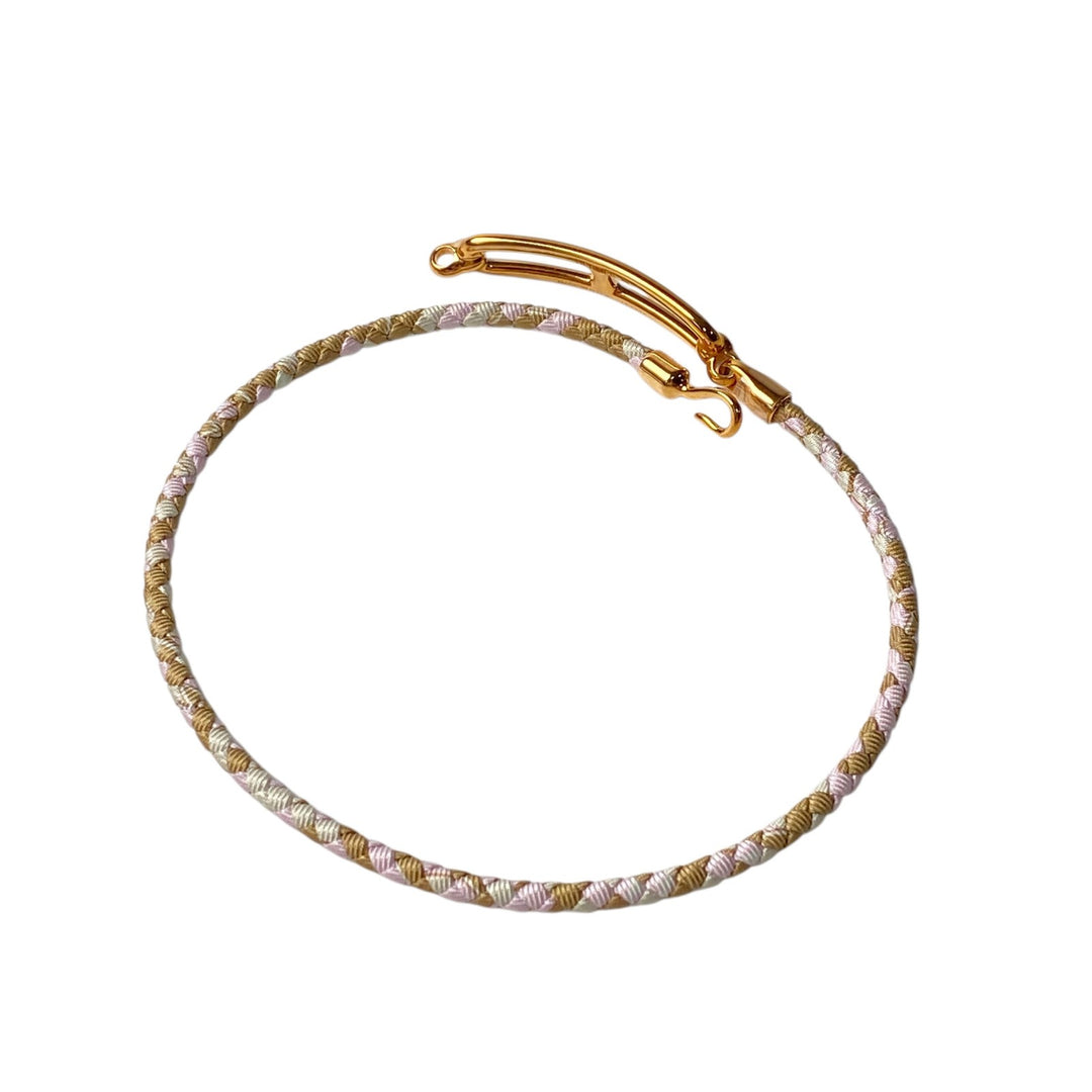 美品 エルメス HERMES レディース ルリ ドゥブルトゥール ブレスレット LF1204