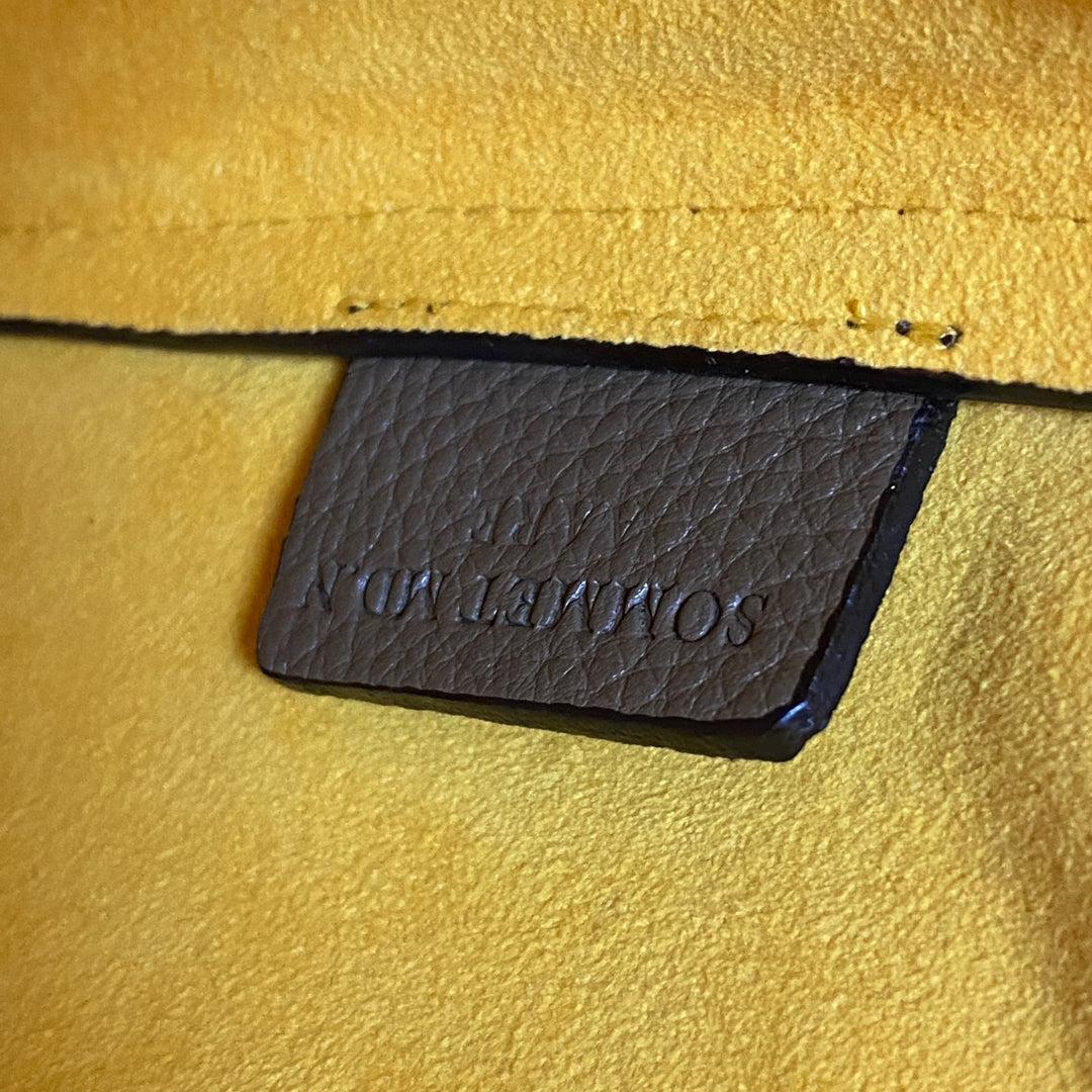 美品 バリー BALLY レディース ソメ ミディアム ハンドバッグ