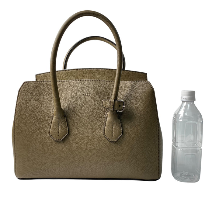 美品 バリー BALLY レディース ソメ ミディアム ハンドバッグ