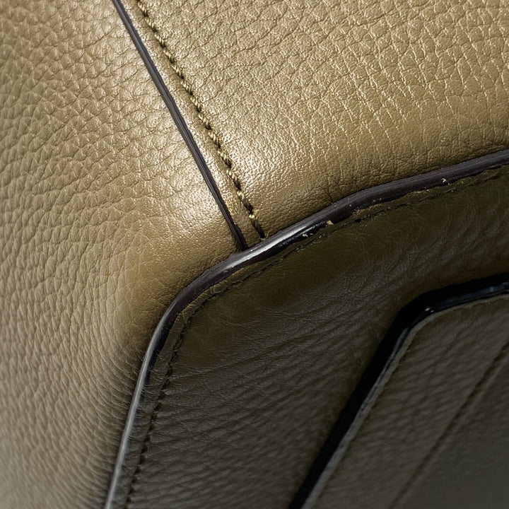 美品 バリー BALLY レディース ソメ ミディアム ハンドバッグ