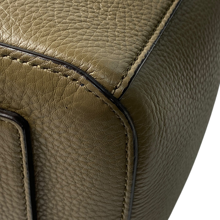 美品 バリー BALLY レディース ソメ ミディアム ハンドバッグ