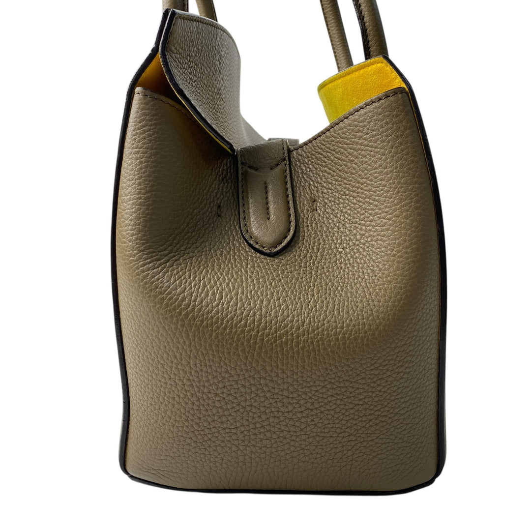 美品 バリー BALLY レディース ソメ ミディアム ハンドバッグ