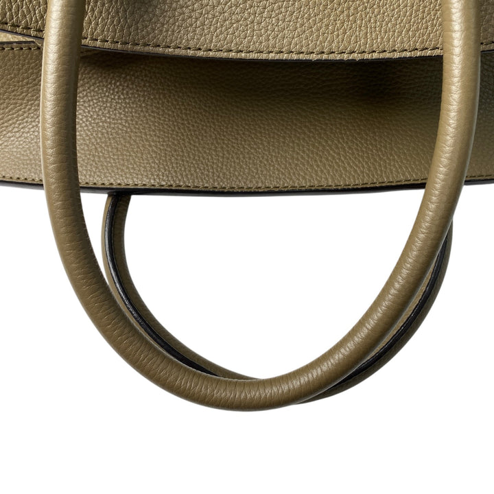 美品 バリー BALLY レディース ソメ ミディアム ハンドバッグ