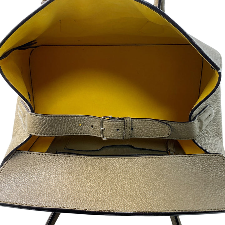 美品 バリー BALLY レディース ソメ ミディアム ハンドバッグ