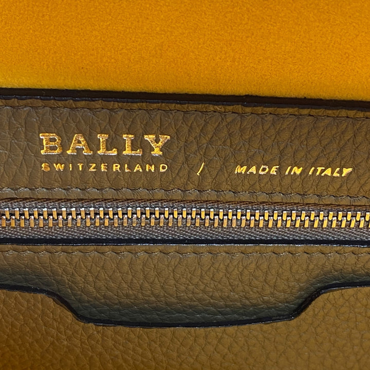 美品 バリー BALLY レディース ソメ ミディアム ハンドバッグ