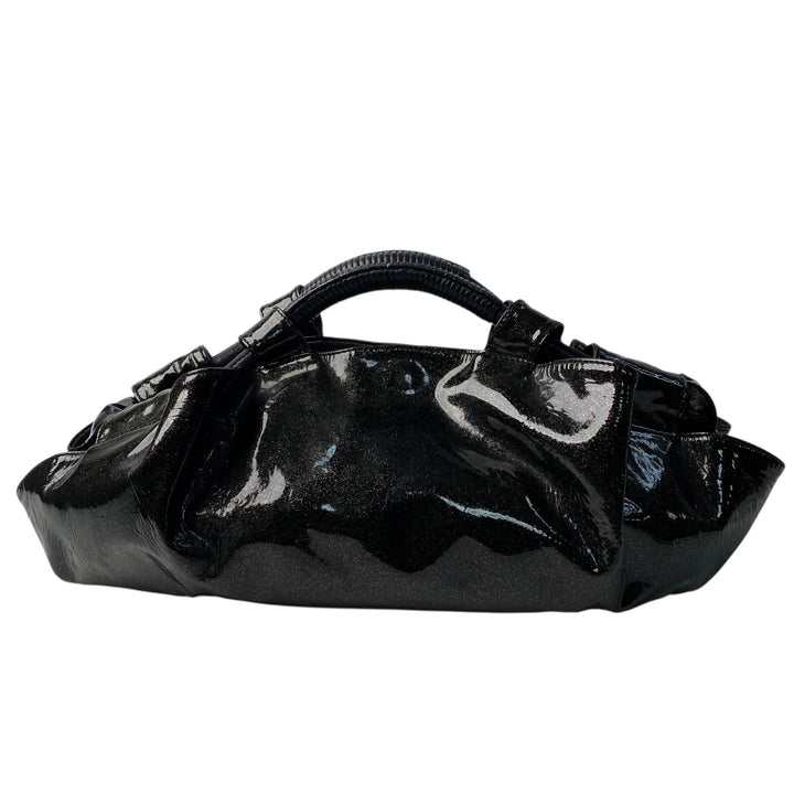 ロエベ LOEWE レディース ナッパアイレ アナグラム エナメル ハンドバッグ