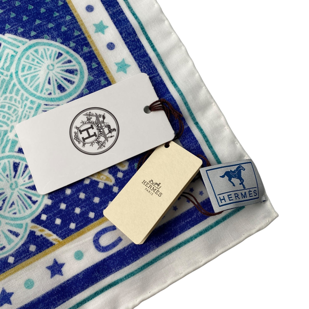 新品 タグ付き エルメス HERMES レディース カレ40 スカーフ ウェスタン・アンド・カンパニー