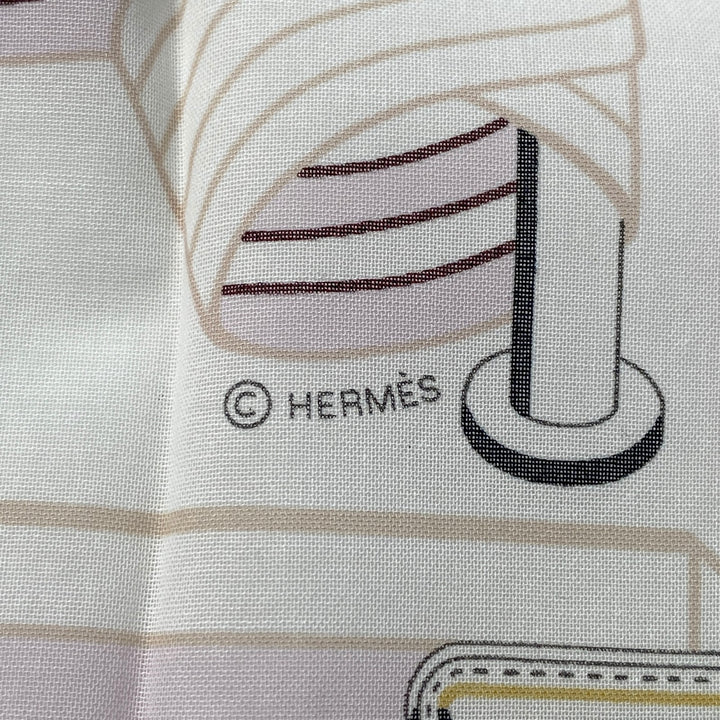 新品 タグ付き エルメス HERMES レディース ハンカチーフ 《サングル・アン・フィネス》