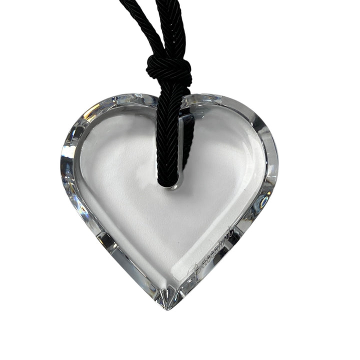 バカラ BACCARAT レディース ハート クリア ネックレス