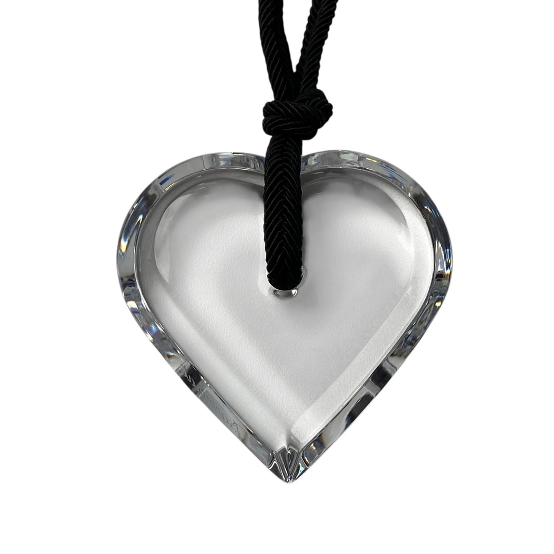 バカラ BACCARAT レディース ハート クリア ネックレス