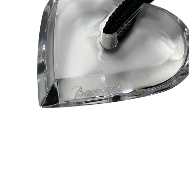 バカラ BACCARAT レディース ハート クリア ネックレス