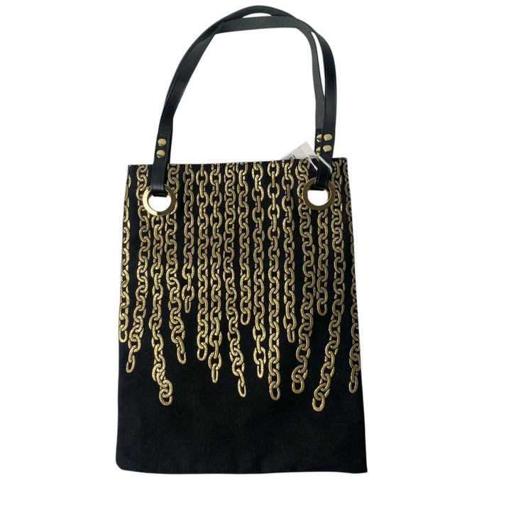 未使用 イッセイミヤケ ISSEY MIYAKE レディース プリーツプリーズ フォイルチェーン トートバッグ ポーチ