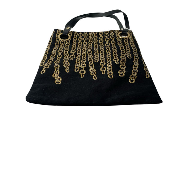 未使用 イッセイミヤケ ISSEY MIYAKE レディース プリーツプリーズ フォイルチェーン トートバッグ ポーチ