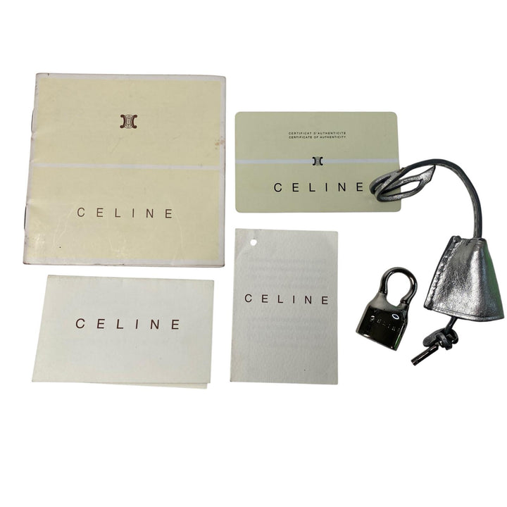 セリーヌ CELINE ビタースイートトートバッグ シルバー レディース