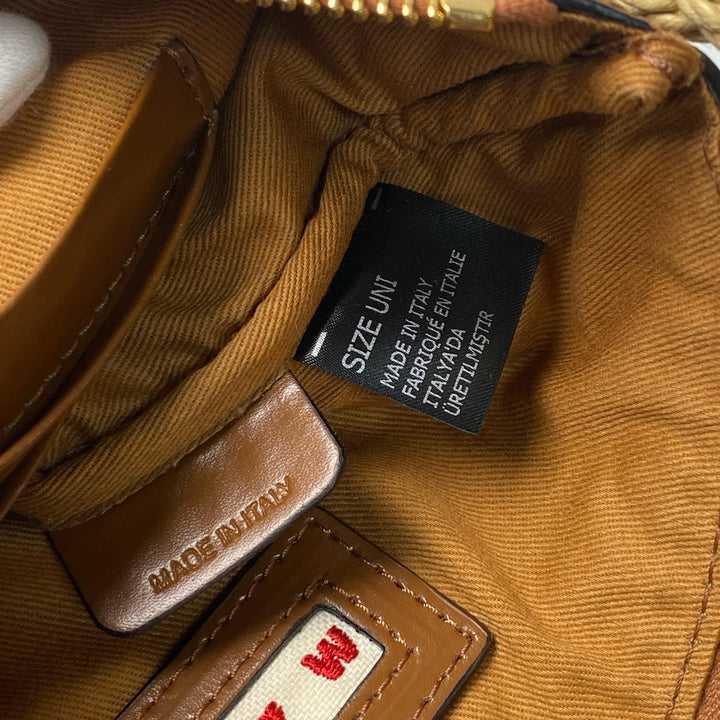 美品 マルニ MARNI レディース ストロー ショルダーバッグ 斜めがけ クロスボディ