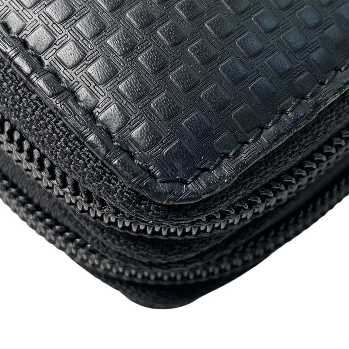 美品 ダンヒル dunhill メンズ ダブルジップオーガナイザー トラベルウォレット