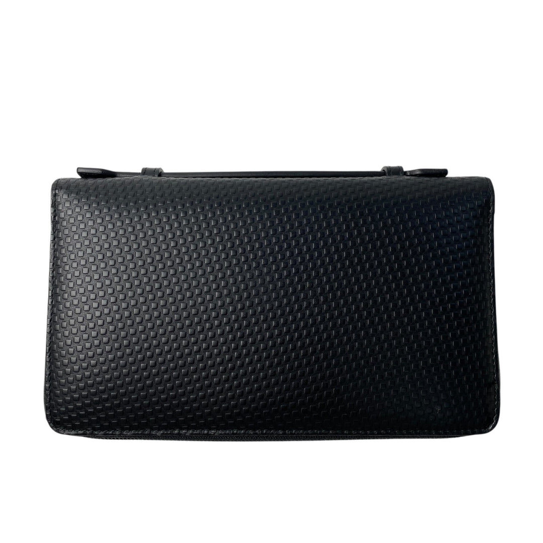 美品 ダンヒル dunhill メンズ ダブルジップオーガナイザー トラベルウォレット
