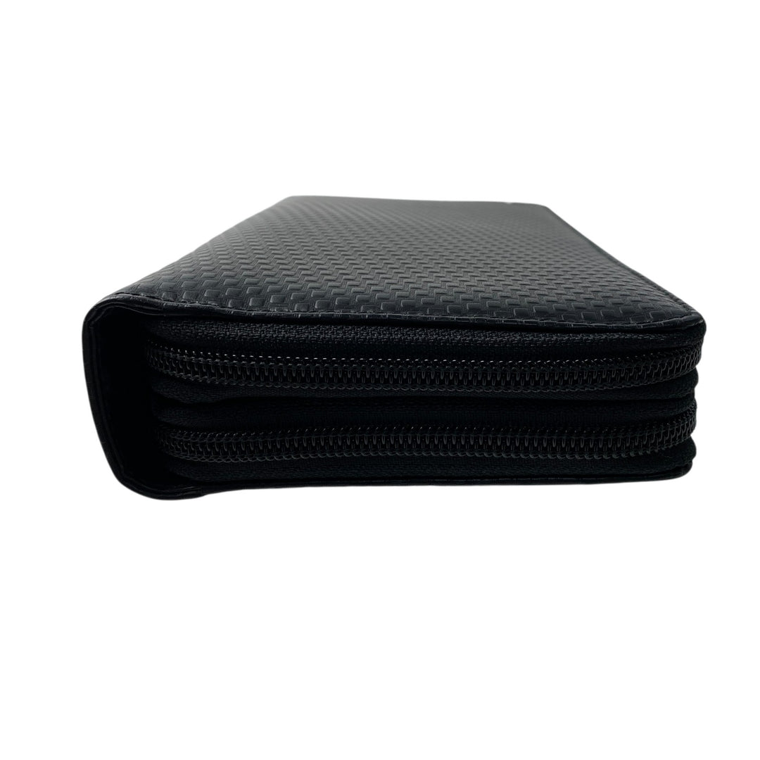 美品 ダンヒル dunhill メンズ ダブルジップオーガナイザー トラベルウォレット