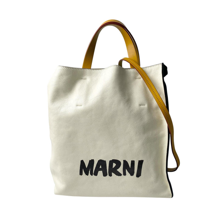 マルニ MARNI レディース ミュゼオ バイカラー 2way ショルダーバッグ ハンドバッグ 斜めがけ クロスボディ