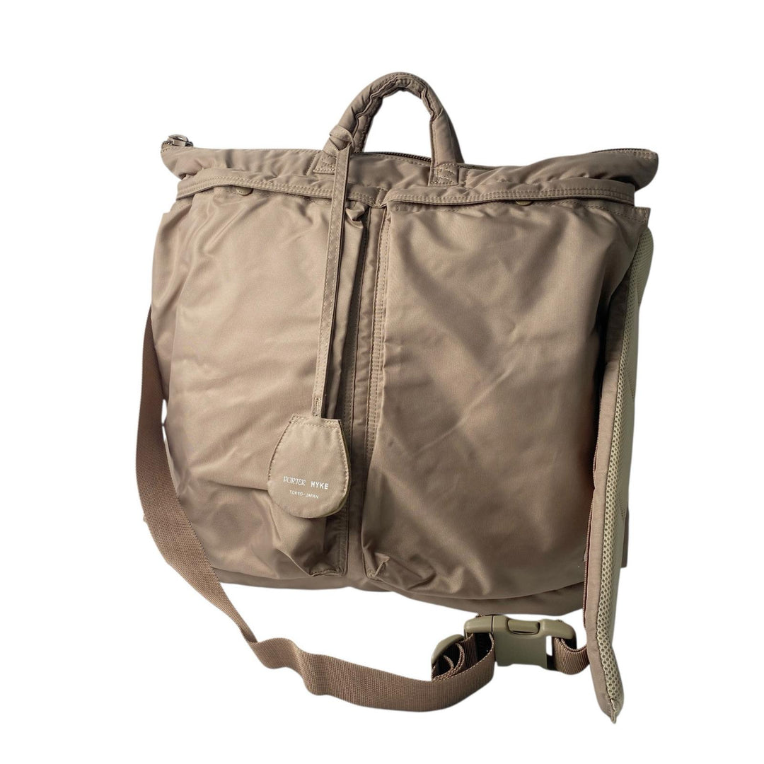 新品同様 ポーター PORTER ハイク HYKE コラボ 2way ショルダーバッグ トートバッグ 斜めがけ クロスボディ メンズ