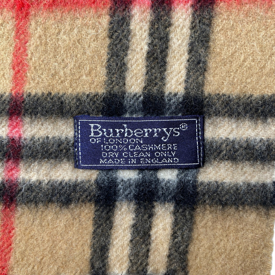 バーバリー Burberry レディース ノバチェック柄 マフラー カシミヤ
