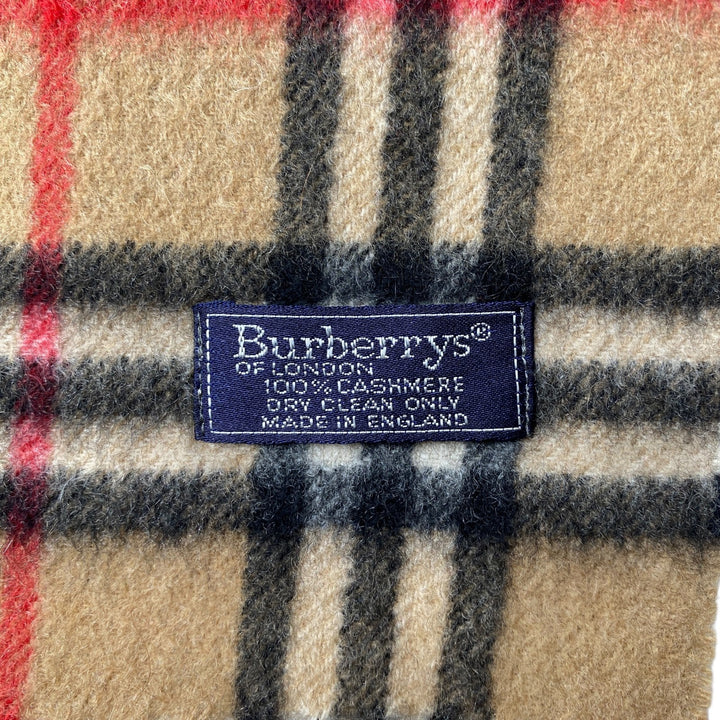 バーバリー Burberry レディース ノバチェック柄 マフラー カシミヤ