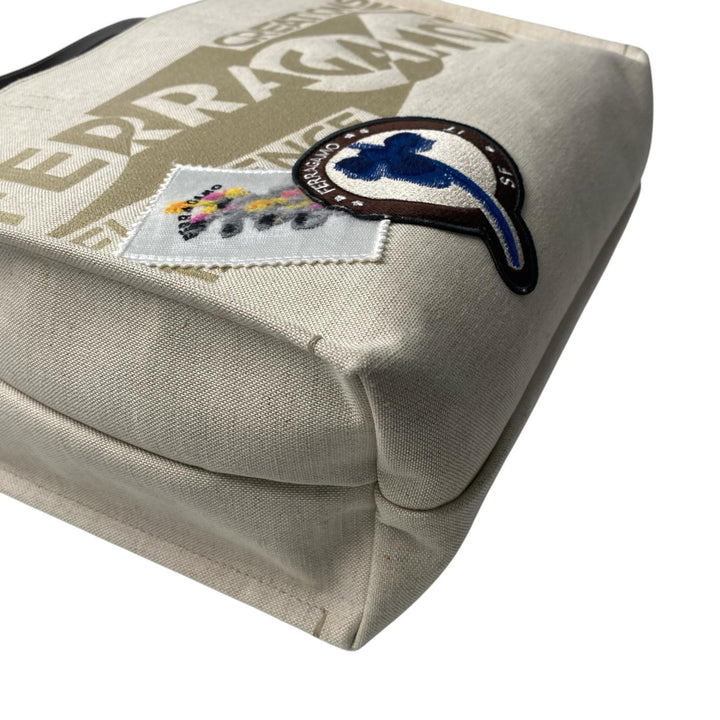 現行モデル 美品 フェラガモ Ferragamo レディース 2way トートバッグ