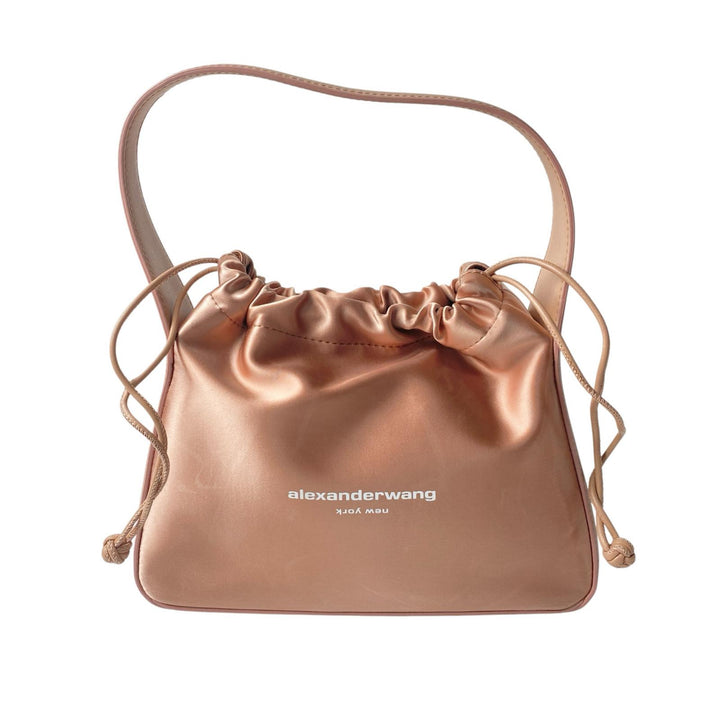 美品 アレキサンダーワン alexanderwamg レディース サテン ワンショルダーバッグ