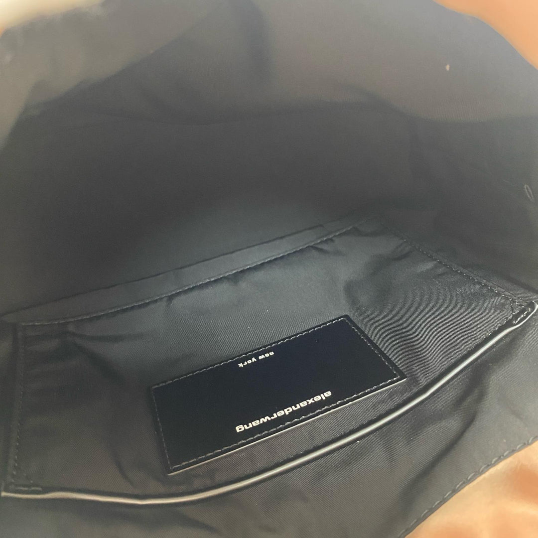 美品 アレキサンダーワン alexanderwamg レディース サテン ワンショルダーバッグ