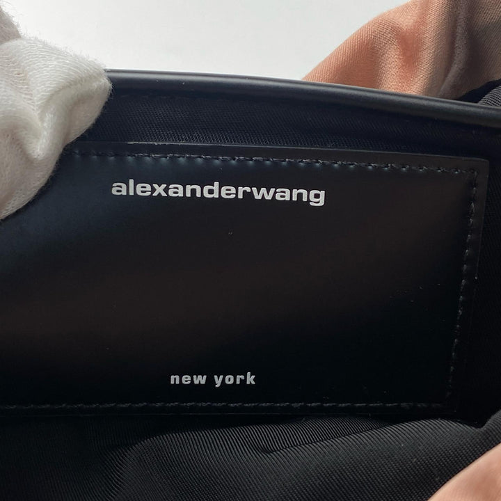 美品 アレキサンダーワン alexanderwamg レディース サテン ワンショルダーバッグ