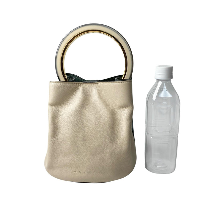 マルニ MARNI レディース パニエ バイカラー2way ショルダーバッグ ハンドバッグ 斜めがけ クロスボディ