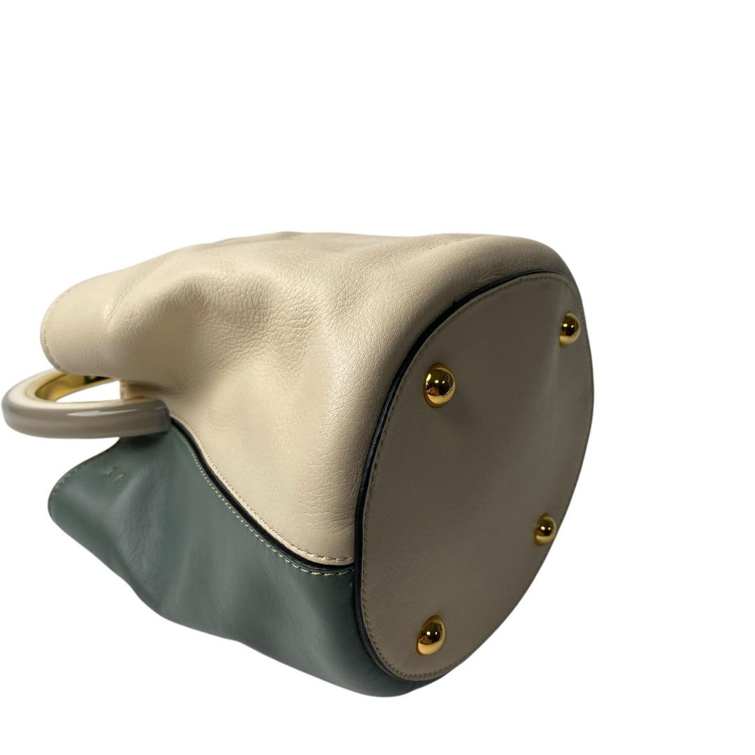 マルニ MARNI レディース パニエ バイカラー2way ショルダーバッグ ハンドバッグ 斜めがけ クロスボディ