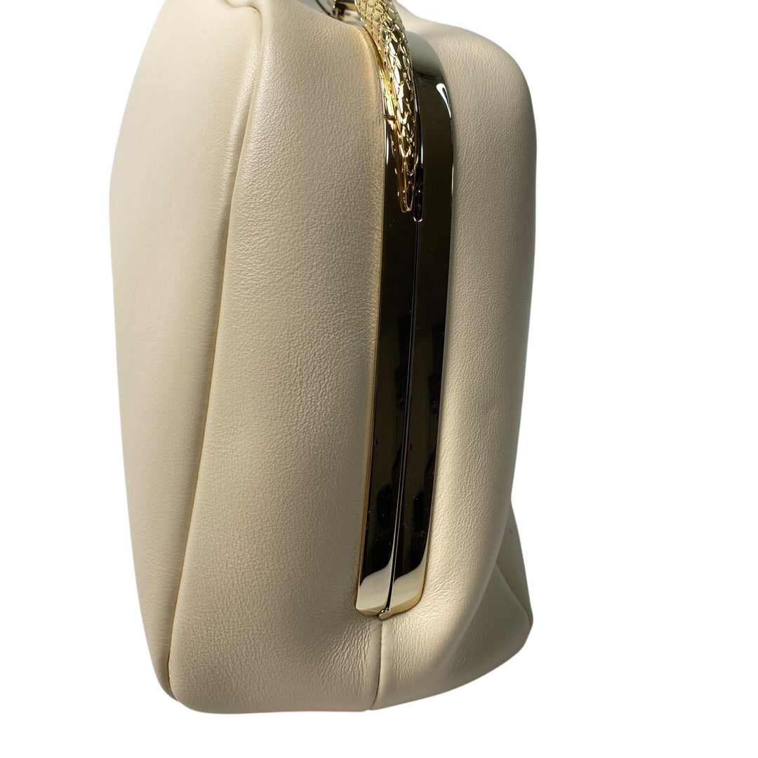 新品同様 ブルガリ BVLGARI レディース セルペンティーヌ トップハンドル 2way ショルダーバッグ ハンドバッグ 斜めがけ クロスボディ