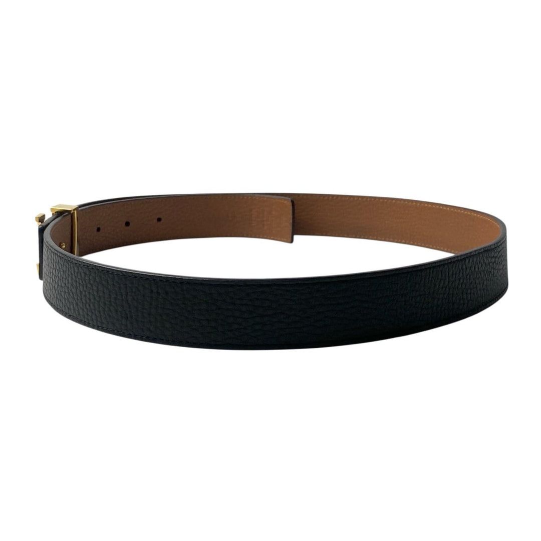 美品 ルイヴィトン LOUIS VUITTON ベルト サンチュール 80/32 M9521 メンズ